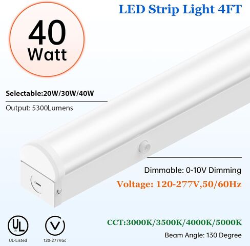 الطوارئ T8 LED أنبوب 4ft مع بطارية احتياطية، 5000K 18W الألومنيوم المزدوج نهاية G13 لمبات أنبوب دمج 8W 960LM 90min إضاءة الطوارئ لمتجر مستودع مكتب الإضاءة التجارية، UL المدرجة in Saudi Arabia