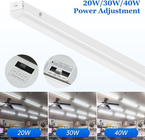 الطوارئ T8 LED أنبوب 4ft مع بطارية احتياطية، 5000K 18W الألومنيوم المزدوج نهاية G13 لمبات أنبوب دمج 8W 960LM 90min إضاءة الطوارئ لمتجر مستودع مكتب الإضاءة التجارية، UL المدرجة in Saudi Arabia