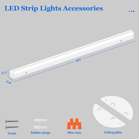 الطوارئ T8 LED أنبوب 4ft مع بطارية احتياطية، 5000K 18W الألومنيوم المزدوج نهاية G13 لمبات أنبوب دمج 8W 960LM 90min إضاءة الطوارئ لمتجر مستودع مكتب الإضاءة التجارية، UL المدرجة in Saudi Arabia
