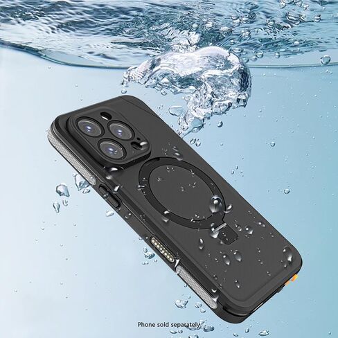 Sahara - Oasis Series Waterproof Case Compatible with MagSafe for iPhone 16 Pro Max, Scorpion Black, (CP00706) in Saudi Arabia