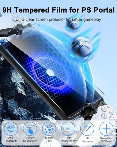13 in 1 Accessories Set for Playstation Portal Remote Play, Carry Case for PS Portal,TPU Cover with Kickstand,Portable Charge Dock,2 Screen Protector,4 Thumb Grip,Earbud Headphones for PS Portal,White in Saudi Arabia
