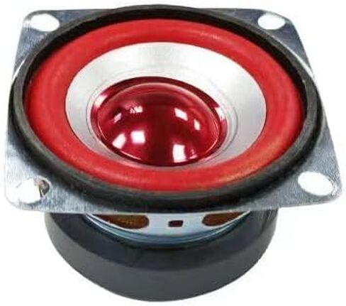 6PCS 4Ohm 5W Full Range Audio Speaker Bass Stereo Woofer Loudspeaker Compatible with Arduino (Red) in Kuwait