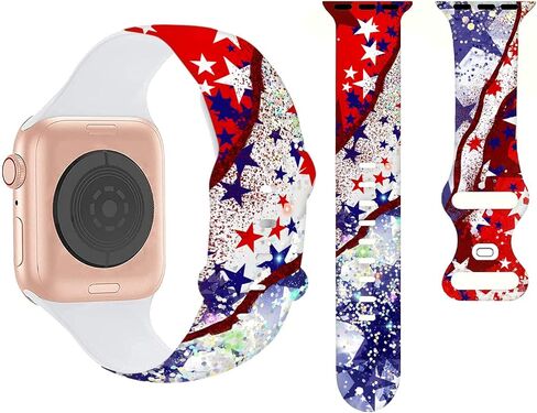 Sport Bands Compatible with Apple Watch Band 38MM 40MM 41MM 42MM 44MM 45MM 49MM, Silicone Strap Compatible with iWatch Bands Ultra Series SE 9 8 7 6 5 4 3 2 1 for Women Men in Saudi Arabia