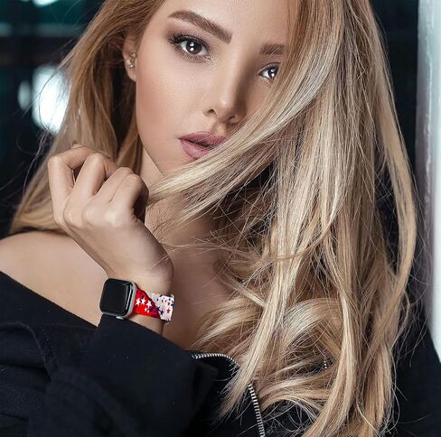 Sport Bands Compatible with Apple Watch Band 38MM 40MM 41MM 42MM 44MM 45MM 49MM, Silicone Strap Compatible with iWatch Bands Ultra Series SE 9 8 7 6 5 4 3 2 1 for Women Men in Saudi Arabia