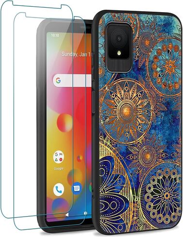 حافظة QUIETIP متوافقة مع TCL K11 T432W مع واقي شاشة، غطاء واقي مقاوم للصدمات، أسد in Saudi Arabia