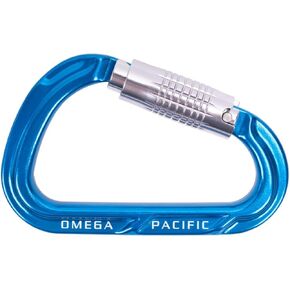 Omega Pacific Apollo Aluminum Keylock 3-Stage Quik-Lok Carabiner - Arborist, Outdoor, Work at Height, and Rescue Gear