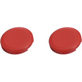 Button Caps,2PCS 26mm Leverless Controller Keycaps Replacement Button Caps for Mechanical PushButtons,Large Size Arcade Button Accessories (Yellow)
