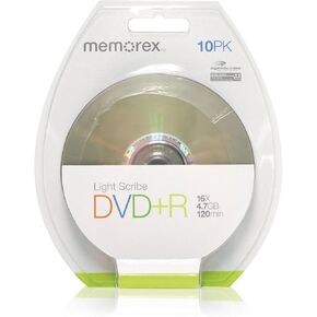 Memorex 864171-10bp DVD+r Lightscribe 16x 10pk in Kuwait