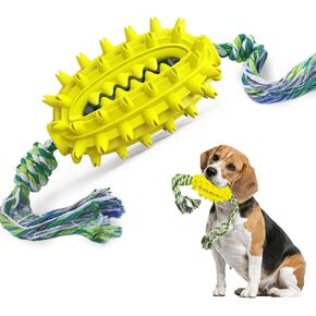 Dog Treat Toy - Interactive Dog Toys for Boredom, Treat Dispensing Enrichment Dog Puzzle Toy Food Puzzles Ball for Mental Stimulation Boredom Buster for Small Medium Large Dogs (F) in Saudi Arabia
