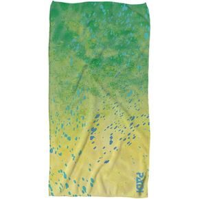 Padi Thin Lightweight Dorado Recycled Plastic Travel Beach Towel - Double-Sided - Super Absorbent - Ultra Compact for Easy Pack Swimming