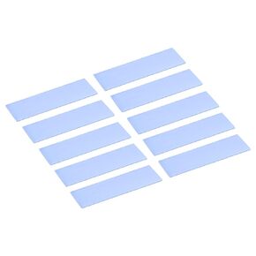 MECCANIXITY 10 Pack M.2 Thermal Pad 70x22x1mm for Pc M.2 2280 nvme SSD Heatsink Cooler