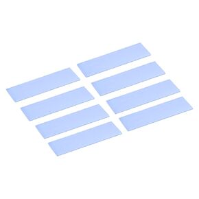 MECCANIXITY 8 Pack M.2 Thermal Pad 70x22x1mm for Pc M.2 2280 nvme SSD Heatsink Cooler