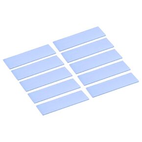 MECCANIXITY 10 Pack M.2 Thermal Pad 70x22x1.5mm for Pc M.2 2280 nvme SSD Heatsink Cooler