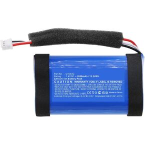 2600mAh C406A2, C406A2-2 Battery Replacement Compatible with Marshall Emberton Portable Bluetooth Speaker