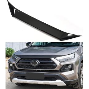 Hood Protector Bug Deflector Fit for Toyota RAV4 2019-2024, for Toyota RAV 4 LE/XLE/XSE/Limited Model 2020 2021 2022 2023 2025 Hood Bonnet Cover Trim Exterior Bumper Guard Accessories