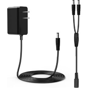 10V Charger for Dogtra Remote Trainer Collar Compatible with Dogtra ARC 1900S 1902S 2300NCP 2500B 3500NCP 3502NCP Remote E Collar for Dogs Training Replacement HK-AJ-100A150-US Power Supply