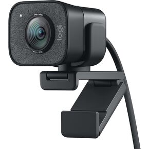 Logitech for Creators StreamCam Premium Webcam for Streaming and Content Creation, Full HD 1080p 60 fps, Glass Lens, Smart Auto-Focus, for PC/Mac – Graphite (Renewed)