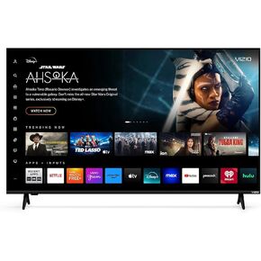 VIZIO 50 Inch V Series Class 4K UHD LED Smart TV Bluetooth Compatible with Dolby Vision HDR/HDR10+, DTS Virtual X, WiFi 6 Dual-Band and VRR (V4K50M-0810) (Renewed)