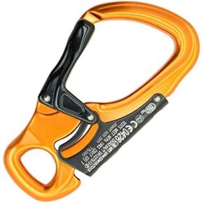 KONG Tango Wide Opening Carabiner Orange/Black