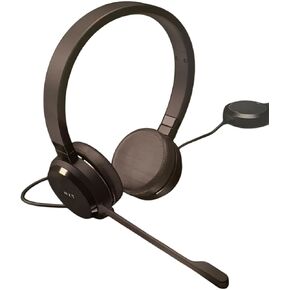 NXT UC-2000 Headset Sound by Jabra for Professional Stereo Headset with Noise-Canceling Mic, Adjustable Headband, Over-The-Head, Black NX55445 HSC016 UC-2000