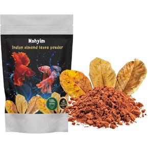 Indian Almond Leaf Powder Let Make The Natural envinronment for Your Betta, Fish, Dwarf Shrimp (5 Grams)