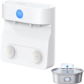 uahpet Replacment Pump for Stainless Steel Pet Water Fountain Pro (with water level window version)
