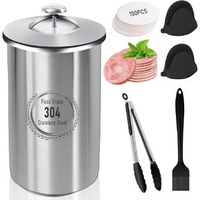 Meat Press Maker Stainless Steel Ham Maker with Thermometer, Anti-Scalding Mitts and Other Accessories, Meat Press Tool for Homemade Ham Meat, Deli Meat and Kitchen Bacon Meat