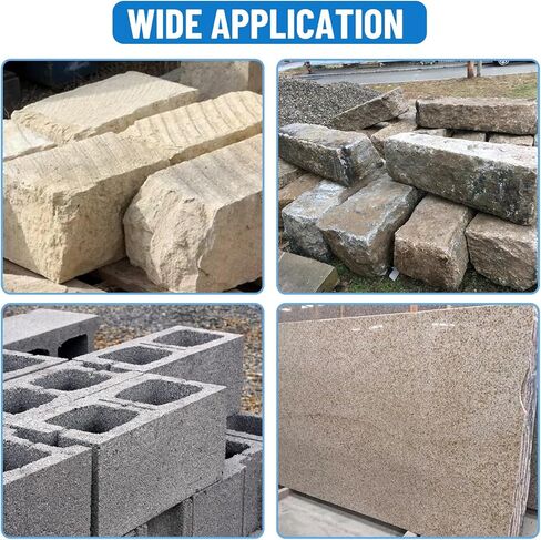 716 LBS Stone Lifting Clamps Granite Slab Stone Fixtures X-Shaped Carrying Clamps for Marble Slate Rock Brick Timber, 4-6-8 inch Opening Size in Kuwait