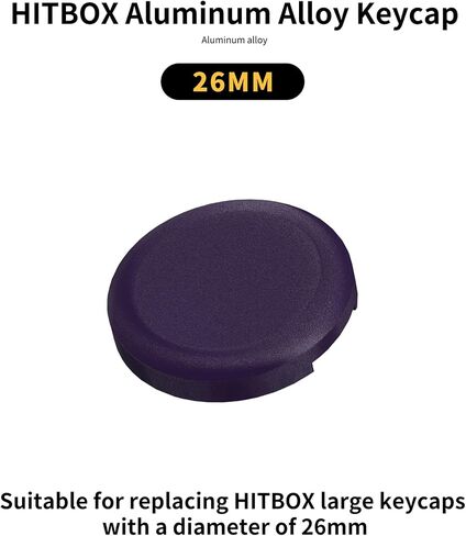 Button Caps,2PCS 26mm Leverless Controller Keycaps Replacement Button Caps for Mechanical PushButtons,Large Size Arcade Button Accessories (Yellow) in Kuwait