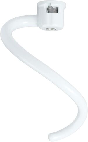 استبدل خطاف العجين المطلي الحلزوني من KitchenAid بسعة 6 لتر ووعاء الرفع يناسب KNS256CDH KP26M1XLC KP26M1X KG25H3X0B KNS256CDH KG25H3XSL KV25G0X KV25G8X KV25H0X إلخ in Kuwait