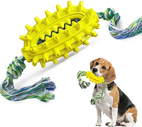 Dog Treat Toy - Interactive Dog Toys for Boredom, Treat Dispensing Enrichment Dog Puzzle Toy Food Puzzles Ball for Mental Stimulation Boredom Buster for Small Medium Large Dogs (F) in Saudi Arabia