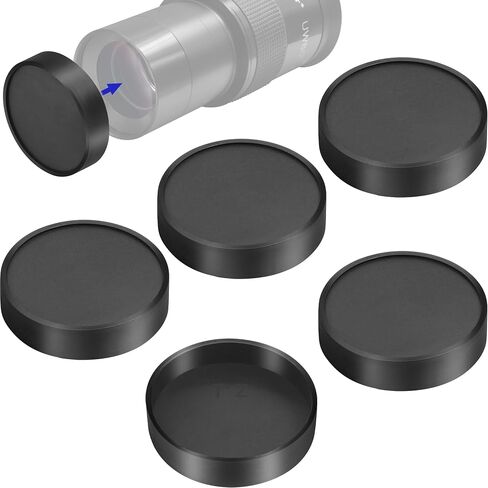 Alstar 5 Pcs Dust Caps for 2" Telescope Eyepiece, Barlow Lens, Diagonal and Other Telescope Accessories - M48 X 0.75 Telescope Accessories Protection in Saudi Arabia