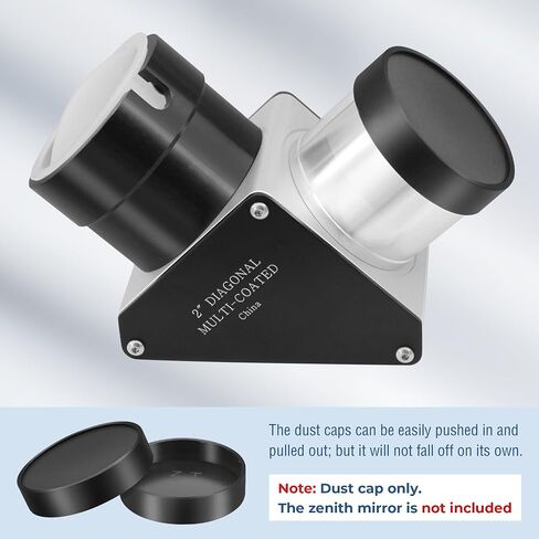 Alstar 5 Pcs Dust Caps for 2" Telescope Eyepiece, Barlow Lens, Diagonal and Other Telescope Accessories - M48 X 0.75 Telescope Accessories Protection in Saudi Arabia