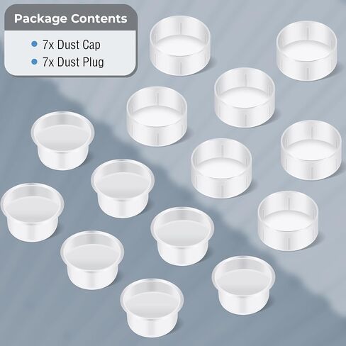 Alstar 5 Pcs Dust Caps for 2" Telescope Eyepiece, Barlow Lens, Diagonal and Other Telescope Accessories - M48 X 0.75 Telescope Accessories Protection in Saudi Arabia
