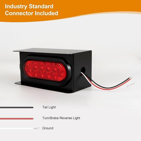  مصابيح LED للمقطورة، مصابيح LED الخلفية للمركبات الترفيهية، مصابيح مكابح RV، مصابيح خلفية للمركبات الترفيهية، مصابيح توقف الانعطاف للمقطورة، مصابيح خلفية للتخييم مع مصابيح خلفية حمراء عاكسة للمقطورة ﻿ in Kuwait