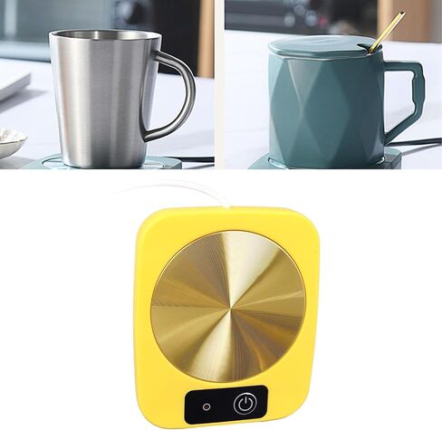 Coffee Warmer Smart Constant Temperature USB Powered Portable Mug Warmer for Office Travel Home (Blue) in Saudi Arabia