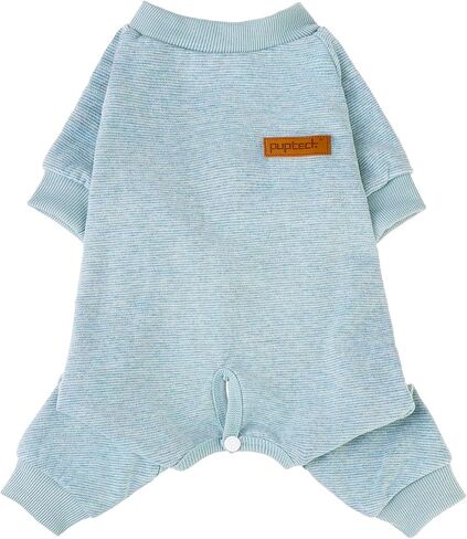 PUPTECK Dog Pajamas for Small Medium Large Sized Dogs, Stretchy Dog Pjs Onesie Clothes Soft Fleece Sweaters Puppy Cat Outfits Pet Jumpsuit in Kuwait