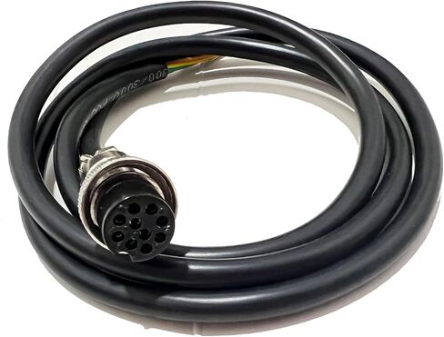 GX16 Cable 8 Pin Connector Female Socket Straight A Code Wireable Molding Coaxial 3.28ft Extension Wire Waterproof Power Connection Industrial Circular Round Receptacle Aviation Connectors in Saudi Arabia