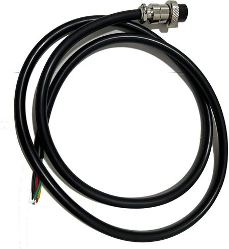 GX16 Cable 8 Pin Connector Female Socket Straight A Code Wireable Molding Coaxial 3.28ft Extension Wire Waterproof Power Connection Industrial Circular Round Receptacle Aviation Connectors in Saudi Arabia
