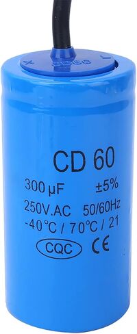 CD60 250V 300uf Switching Capacitor Run Capacitor Starting Capacitor for Motor Start Motor Air Compressor for Refrigerators Air Conditioners in Saudi Arabia