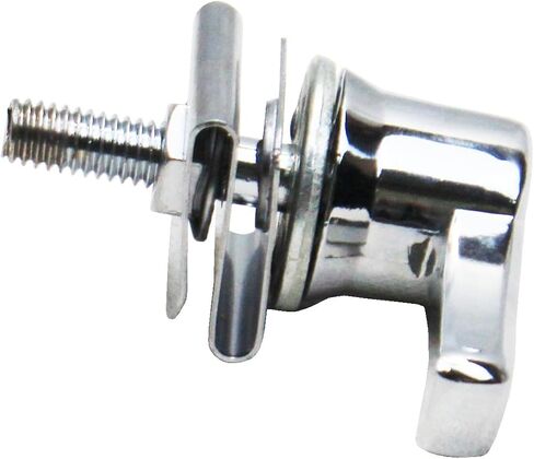 Saddlebag Locks Fastener Bolt Saddlebag Mounting Hardware Theft Deterrent System Lock for Harley Davidson Touring Street Glide Electra Glide Road Glide Softail 1992-2023 (Chrome) in Saudi Arabia