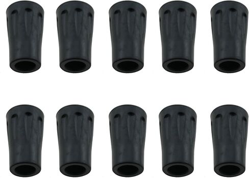 10PCS Height 1.57 Inch Trekking Pole Tip Replacement Protector Rubber Head Protection for Trekking Pole Walking Stick Cane Accessories Suitable for Walking Pole and Ski Pole in Saudi Arabia