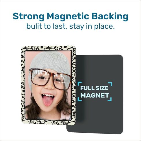 Locker Mirror Magnetic for School and Office, with 100% and Strong Magnetic Mirror for Locker, Practical Locker Accessories, Magnetic Locker Mirror with Colorful Design, 1 Pack in Kuwait