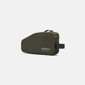 Brooks England Scape Top Tube Bag with Bolts Mud Green, Cycling and Gravel Bag