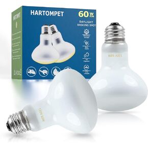 100W Reptile Night Light Bulb, UVA Heat Lamp - Simulate Natural Moonlight, Purple Basking Lamp for Bearded Dragon, Lizard, Snake, Chameleon, Turtle, and Amphibians, Ideal for Aquariums Tanks