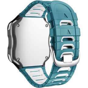 Replacement Watch Strap Bands,Compatible for Garmin Forerunner 920XT,Silicone Watch Band.(Red White)