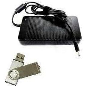 Bundle:2 items -Adapter& Power Cord/ Free USB Drive;NEW HP 230W AC Adapter "POWER SUPPLY" for HP: HP TouchSmart 610-1240la HP TouchSmart 610-1250xt CTO HP TouchSmart 610-1260la HP TouchSmart 610-1262la HP TouchSmart 610-1265la HP TouchSmart 610-1268tw HP 