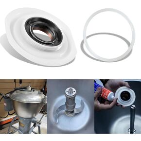 Replace for VCM 44/40/25 Bowl Seal Assembly with O-Ring for Hobart/Berkel/Stephan Cutter Mixer Replace Part Number #0180