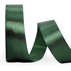 Black Ribbon 2 Inch, 25 Yards/roll Solid Satin Ribbon for Gift Wrapping, Bow & Eternal Flower Making, Floral Bouquets, Party Decoration.
