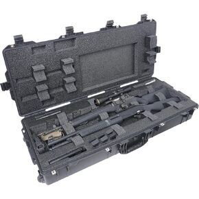 Case Club 2 Rifle (or Shotgun) Waterproof Case fits Multiple Guns & 3 Pistols